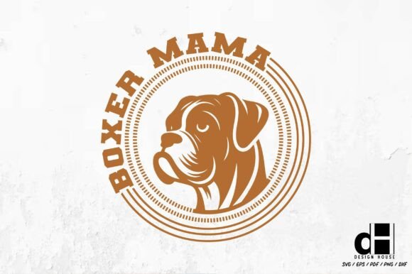 Boxer Mama – Dog Mama SVG PNG