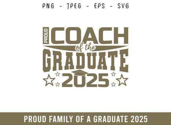 Coach of the Graduate Graduation Day SVG
