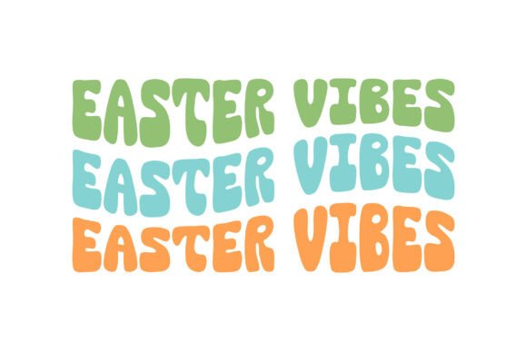 Retro Free Easter Vibes SVG Sublimation